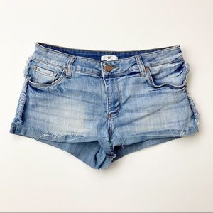 BP. Brass Plum Denim Shorts